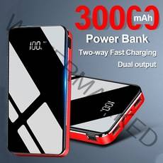 캠핑용파워뱅크 차박 인산철배터리 양방향 빠른 충전 전원 은행 30000mah 휴대용, 금