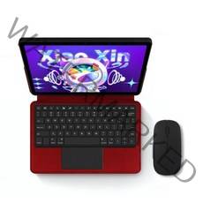 레노버p11 케이스 레노버 탭 P11 10.6 "TB128FU 2022 태블릿 보호 커버 XiaoXin 패드 10.6" 블루투스 키보드 쉘, Tab P11 Pro J716F, Red add mouse
