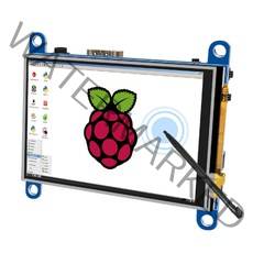 터치스크린모니터 노트북듀얼모니터 3.5 인치 lcd 모니터 라즈베리 파이 4 3 22, tn-rtp, 없음