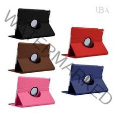 UB 갤럭시탭 S6 라이트 360도 가로세로 케이스 + 보호필름 2종(택1)_SM-P610/P615, 없음, 블랙+지문방지필름
