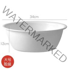 이동식 간이 세면대 플라스틱 분지 일본식 단순 두꺼운 가정용 싱크 대형 분지, 크기가 큰