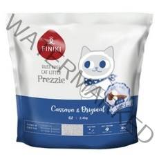 카사바모래 오리지널 6L 천연성분 부드러운입자 고양이모래, 6개