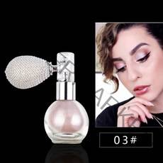 하이 라이터 파우더 스프레이 메이크업 쉬머 스파클 페이스 글로스 바디 글리터 4 색 옵션, 03