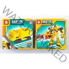 1000중장비합체계몽블럭(10개세트)