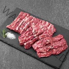 미트엔조이 미국산 꽃갈비살 구이용 (냉장), 1kg, 1개