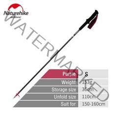 NEW 초경량 3단 4단 접이식 등산스틱 등반 마운틴 트레킹 폴 지팡이 하이킹스틱 하이킹 40, 씨엔, 빨간색1극 - s