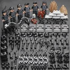 레고호환 D8020 SWAT 폴리스 6종 미니 피규어 세트 캐릭터 군견 각종 무기 블럭 조립완구 어린이선물