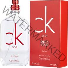 캘빈클라인 Ck One Red Edition Edt Spray 3.4 Oz (limited Edition)