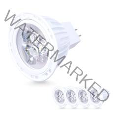 씨티오 LED MR16 램프 3W 5p, 전구색(오렌지색)
