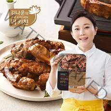김나운 숙성 쪽갈비 명작 500g x 3팩 + 매콤소스 1개(60g), 단품