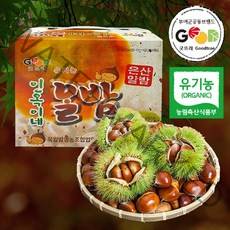 유기농 굿뜨래 알밤 햇밤 2022년 부여밤 Organic chestnuts, 1박스, 대2kg