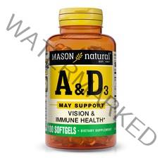 매이슨네츄럴스 A 5000IU & D 400IU 무설탕 소프트젤, 100개입, 1개