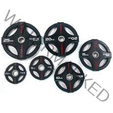 4홀 아이언불 중량원판 블랙 2.5kg 5kg 10kg 15kg 20kg (1개씩판매), 10kg1개