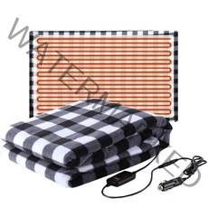 봄앤 USB 무릎담요 5V 12V온열매트 차박 캠핑 차량용 충전용 전기장판 차량용 차박캠핑 자동전원차단 온열무릎담요, 차량용 히팅담요 대형12V(145x100cm)