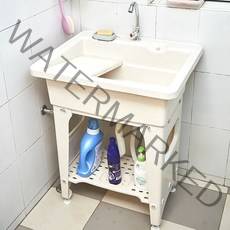 puruss 이동식세면대 다용도 간이세면대 간이싱크대