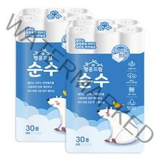 행운드림 순수 3겹, 30롤, 2팩