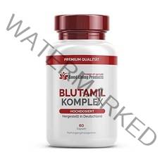 Blutamil 콤플렉스 피쉬 오일 캡슐 오메가3 60, 1