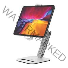 챌린지하이브리드 메탈 탁상용 태블릿 거치대, CH-360S, 화이트