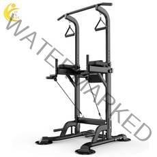 실내운동기구 턱걸이 기계 가정용 다기능 헬스기구 홈트레이닝 헬스기구 운동 기구 홈 짐 철봉 평행봉 훈련대, 블랙