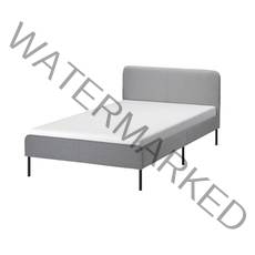 [이케아] SLATTUM 슬라툼 쿠션형침대/슈퍼싱글프레임만