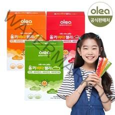 [올레아] 올키 비타젤리 열대과일+청포도+사과맛 3박스, 단품, 단품