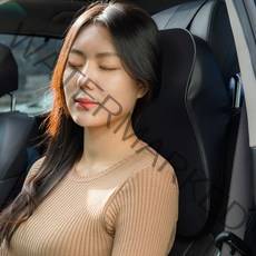 킨톤 자동차 메모리폼 목베개 1+1, 초코브라운