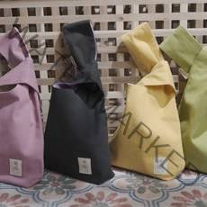 탄탄제작소 손목가방 미니 복주머니 피크닉 도시락가방 에코백