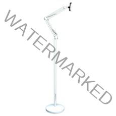 피넛 탄소강 스마트폰 태블릿 거치대, 화이트, 1개