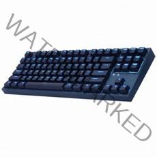 COX CK87 게이트론 텐키리스 (TKL) 게이밍 기계식 블랙 황축, 네이비 갈축