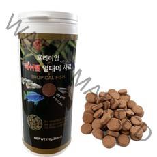 아쿠아그라피 프리미엄 피쉬탭 열대어 사료, 250ml, 1개