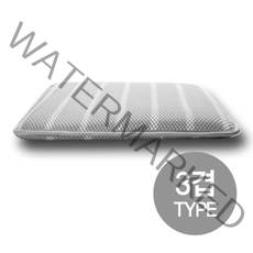 킨톤 3D 통풍 메쉬 쿨방석 3겹, 그레이, 2개