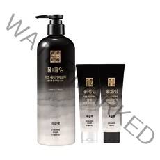 [흑갈색] LG 리엔 물들임 새치커버 샴푸 450ML 1개+ 샴푸 80ML 1개 + 트리트먼트 80ML 1개, 단품