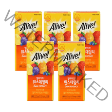 얼라이브 원스데일리 멀티비타민, 100정, 5개