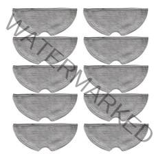샤오미 Dreame D9 로봇 식 진공 청소기 액세서리 부품에 대 한 10Pcs 걸레 헝겊, 한개옵션0