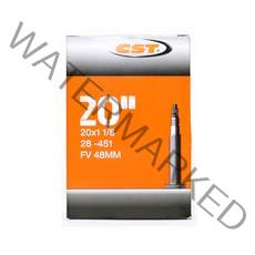 타보자고 자전거 튜브 20인치 20x1-1/8 FV48 (28-451) 미니벨로 로드자전거