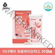 엔젯오리진 이너케어 프로바이오틱스 여성 전용 유산균, 30캡슐 1통