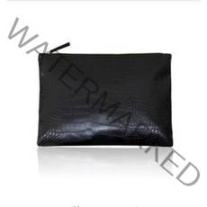 여성 클러치 봉투 가방 가방 악어 패턴 부드러운 pu 가죽 데일리 메이크업 가방 패션