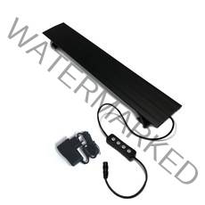 칸후 밝기 색상조절 수족관 LED 등커버 매트블랙 MD-450, 1개