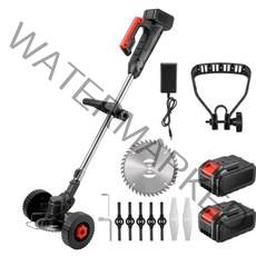 무선 전기 충전식 예초기 600W 36V 무선 트리머 잡초 브러시 길이 조정 가능한 커터 Makita 리튬 이온 배터리 용 정원 도구, 협력사, 미국 플러그 110V