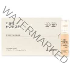리즈랩 바이알 이뮨 종합 멀티비타민 & 미네랄 7일분 1박스, 20ml, 7병