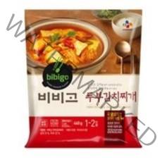 비비고 두부김치찌개, 460g, 4개