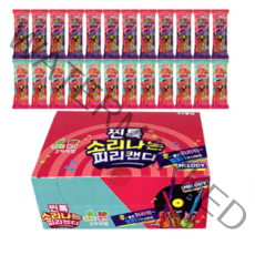 찐톡 소리나는 피리 캔디 청포도 딸기 24p, 336g, 1개