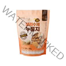 누룽씬 현미 수제 누룽지 식사용 간식용, 400g, 보리수제누룽지