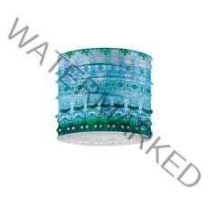 BUFF 다기능 넥웨어 CoolNet UV 하프 경량 헤드밴드 네이비 헤더 192347, Lilly