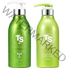 TS 뉴 프리미엄 샴푸 500g + 프리미엄 트리트먼트 500ml 세트, 1세트