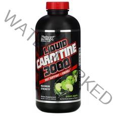 Nutrex Research 블랙 시리즈 액상 카르니틴 3000 그린 애플 16 fl oz (480 ml) 2팩