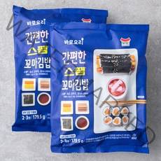 일가집 바로요리 스팸 꼬마김밥, 179.5g, 2개