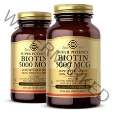 솔가 비오틴 5000 mcg 스킨 네일 헤어 100캡슐 X 2팩