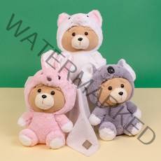 19곰테드2 동물코스튬 인형 27CM, 테드 동물옷(고양이)