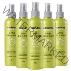 과일나라 컨퓸 슈퍼하드 워터 헤어스프레이, 5개, 252ml